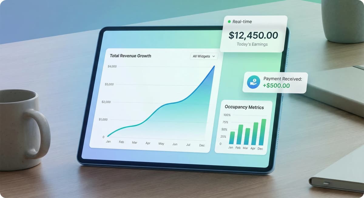 Earn revenue with analytics and automated payments